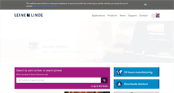 Desktop Screenshot of leinelinde.com