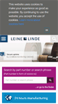 Mobile Screenshot of leinelinde.com